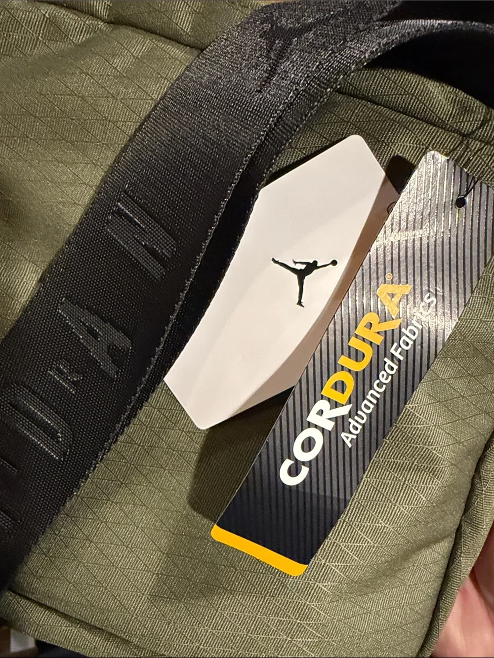 Jordan Collectors Crossbody Bag Medium Olive Green Cordura Advance Unisex NWT